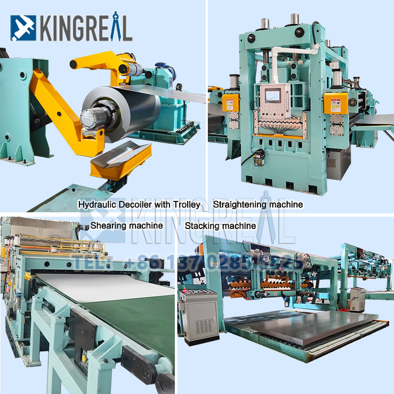 0.3-2 1600MM Steel Cut To Length Line